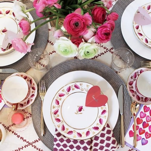 A Valentine's Tablescape Hero Image